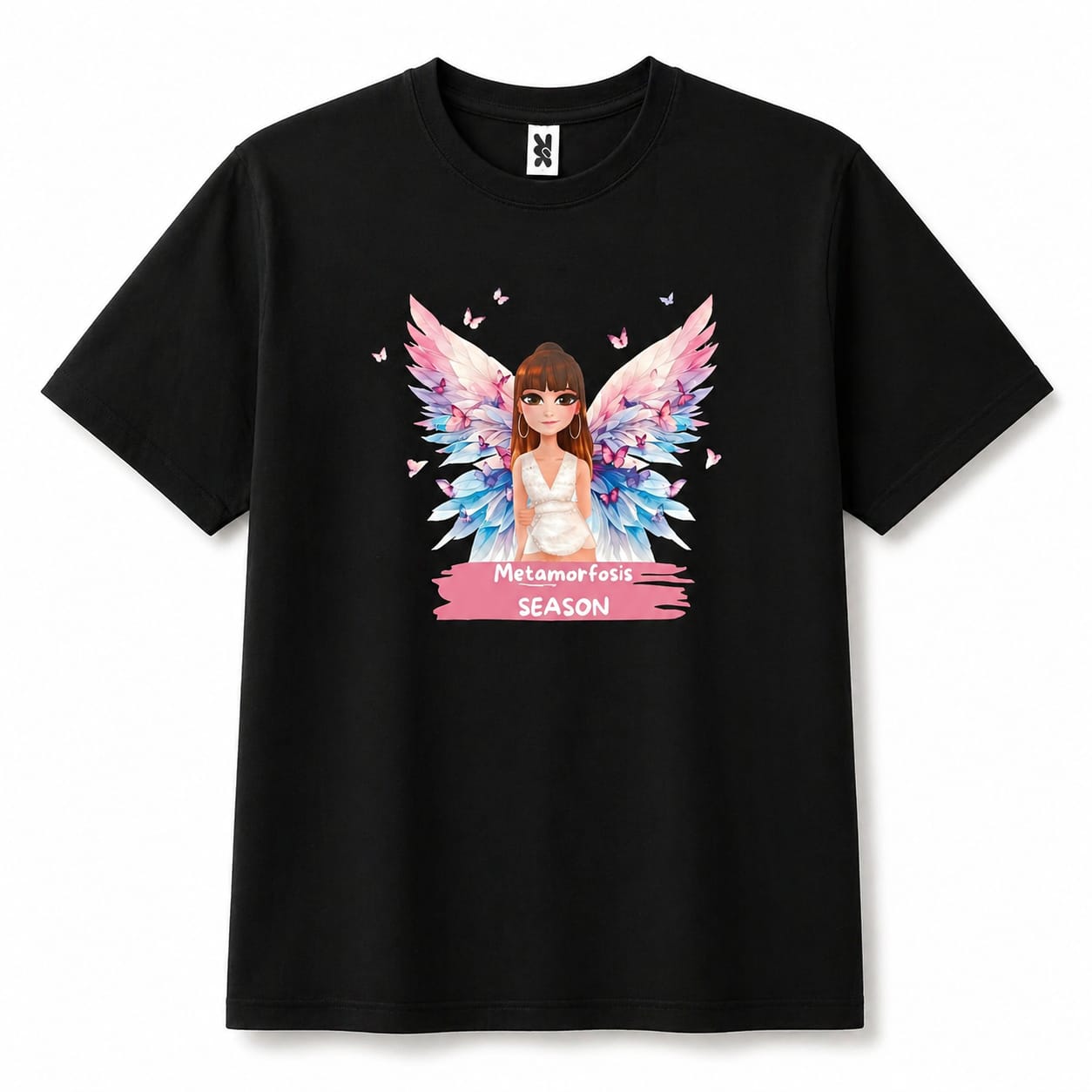 Camiseta Aitana “Metamorfosis Season” – Diseño Alas Fantasía