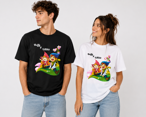 Camiseta Belfy y Lillibit