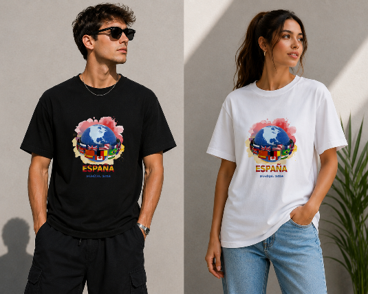 Camiseta mundial 2026 / MODELO GLOBO MUNDIAL